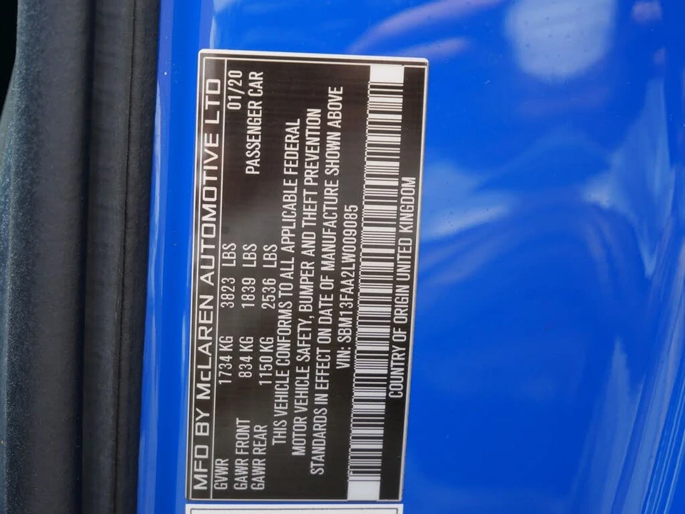 2020 McLaren 570S - Image 25 of 25