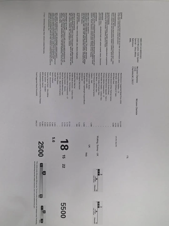 2020 McLaren 720S Spider - Image 16 of 16