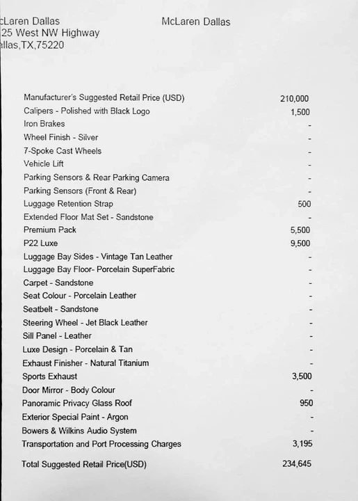 2020 McLaren GT - Image 20 of 20
