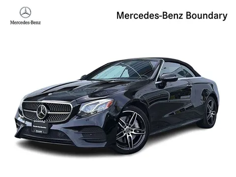 2020 Mercedes-Benz E-Class 4MATIC Cabriolet