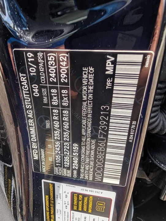 2020 Mercedes-Benz X253/C253 GLC - Image 6 of 20