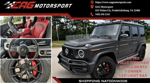 2020 Mercedes-Benz Mercedes-AMG G-Class G 63 AMG Sport Utility 4D