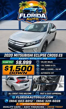 2020 Mitsubishi Eclipse Cross ES Sport Utility 4D