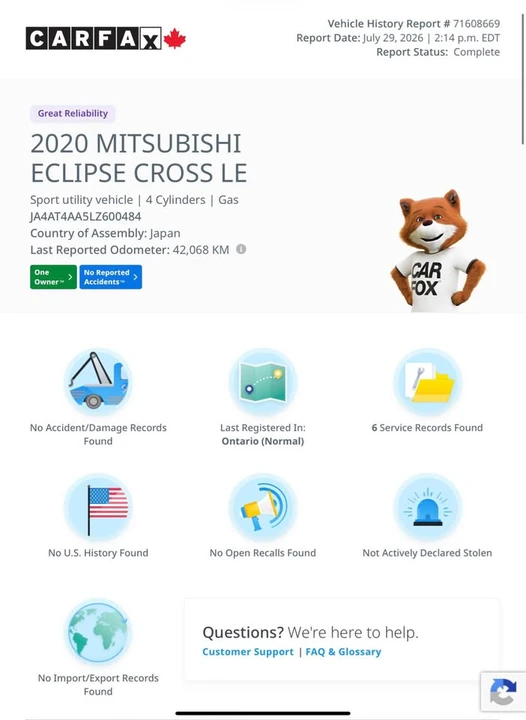 2020 Mitsubishi Eclipse Cross - Image 18 of 18