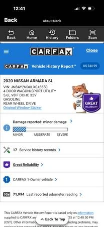 2020 Nissan Armada - Image 2 of 21