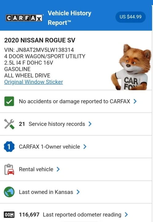 2020 Nissan Rogue - Image 19 of 19