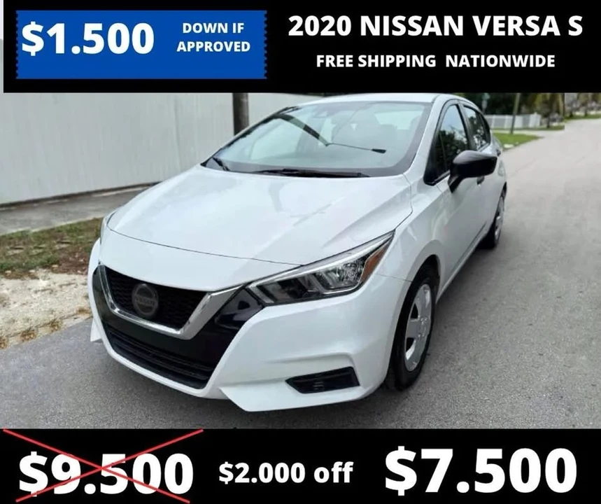 2020 Nissan Versa - Image 7 of 20