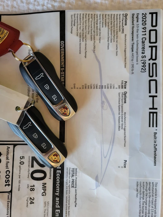 2020 Porsche 992 Carrera S - Image 14 of 14