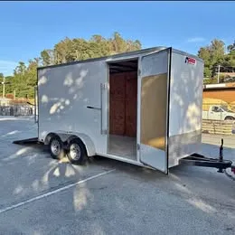 2020 Pace American Cargo Trailer 7x14 Enclosed Dual Axle