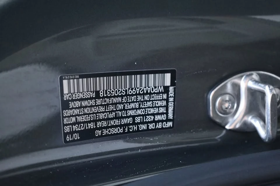 2020 Porsche 992 Carrera - Image 20 of 20