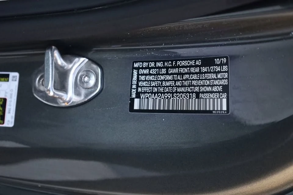 2020 Porsche 992 Carrera - Image 11 of 20