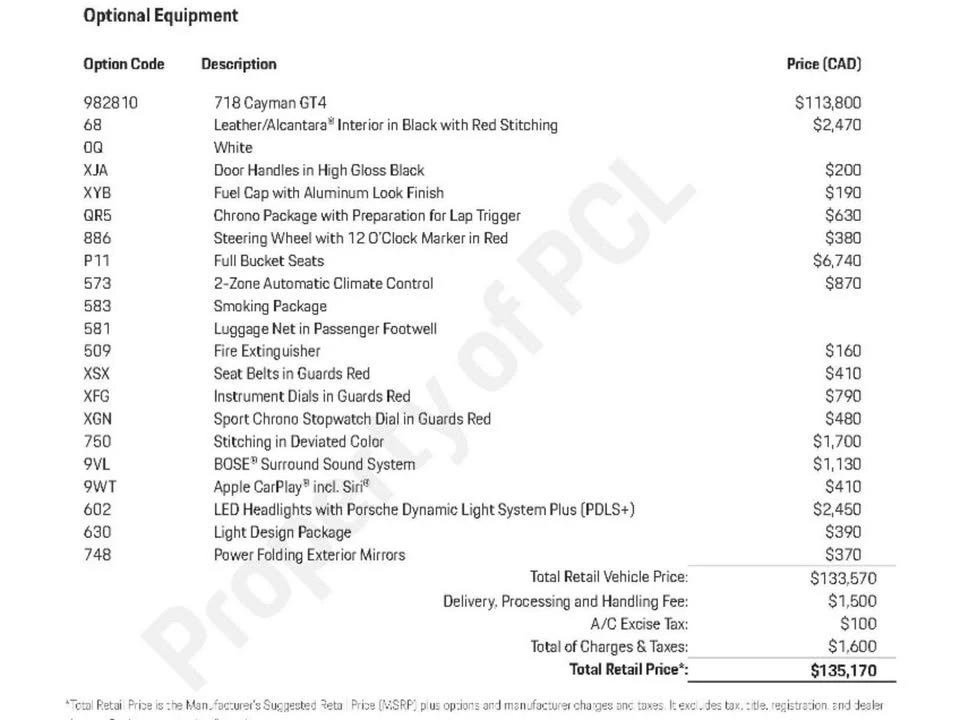 2020 Porsche 718 Cayman GT4 - Image 19 of 20