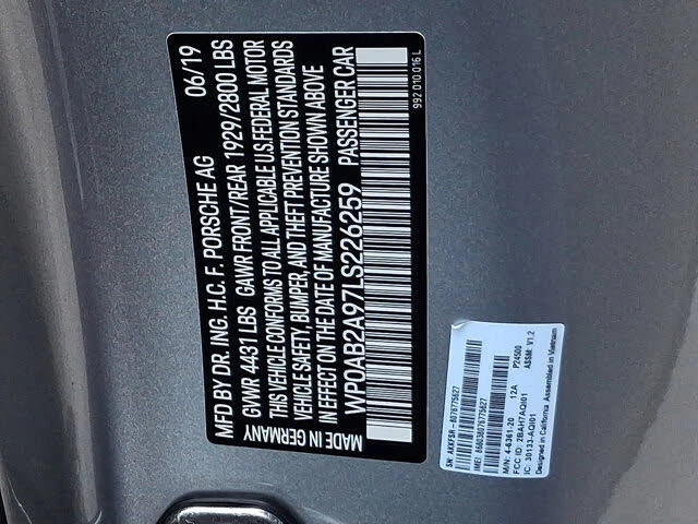 2020 Porsche 992 Carrera 4S - Image 29 of 31