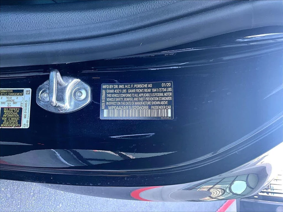 2020 Porsche 992 Carrera - Image 26 of 26