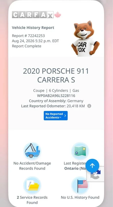2020 Porsche 992 Carrera - Image 11 of 11