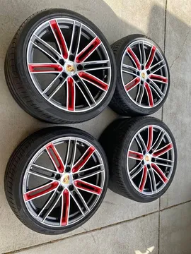 Porsche 911 Turbo S 20" OEM Wheels/Tires