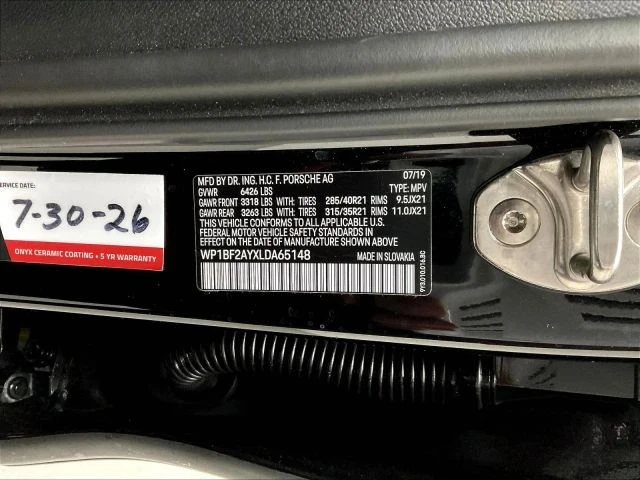 2020 Porsche 9Y0/9Y3 Cayenne Turbo - Image 31 of 31