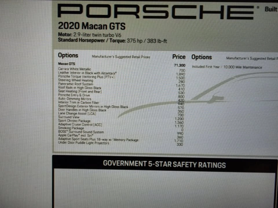 2020 Porsche Macan GTS - Image 19 of 19