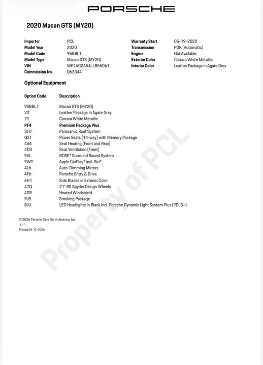 2020 Porsche Macan GTS - Image 10 of 10
