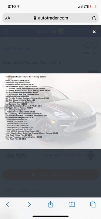 2020 Porsche Macan GTS - Image 13 of 13