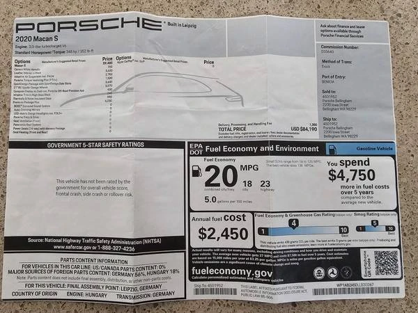 2020 Porsche Macan S - Image 4 of 21