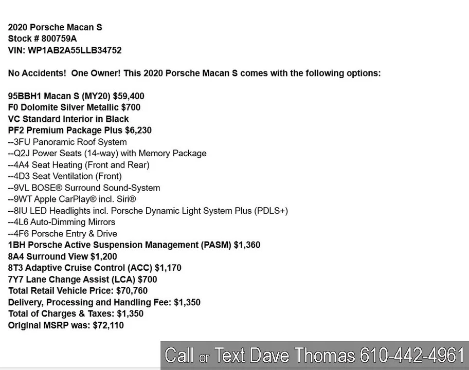 2020 Porsche Macan S - Image 2 of 24