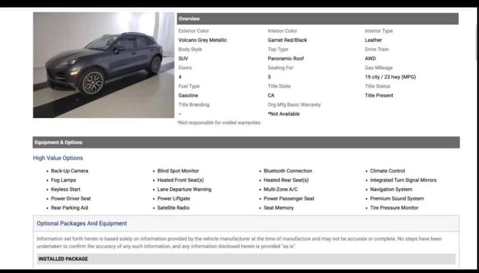 2020 Porsche Macan - Image 7 of 10