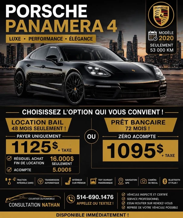 2020 Porsche 971 Panamera - Image 2 of 18