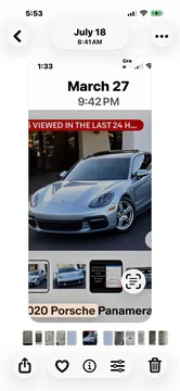 2020 Porsche Panamera 4 Platinum Edition Sedan 4D