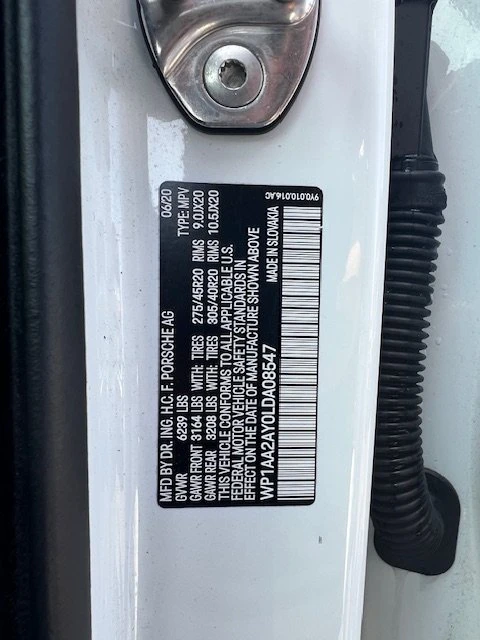 2020 Porsche 9Y0/9Y3 Cayenne - Image 16 of 16