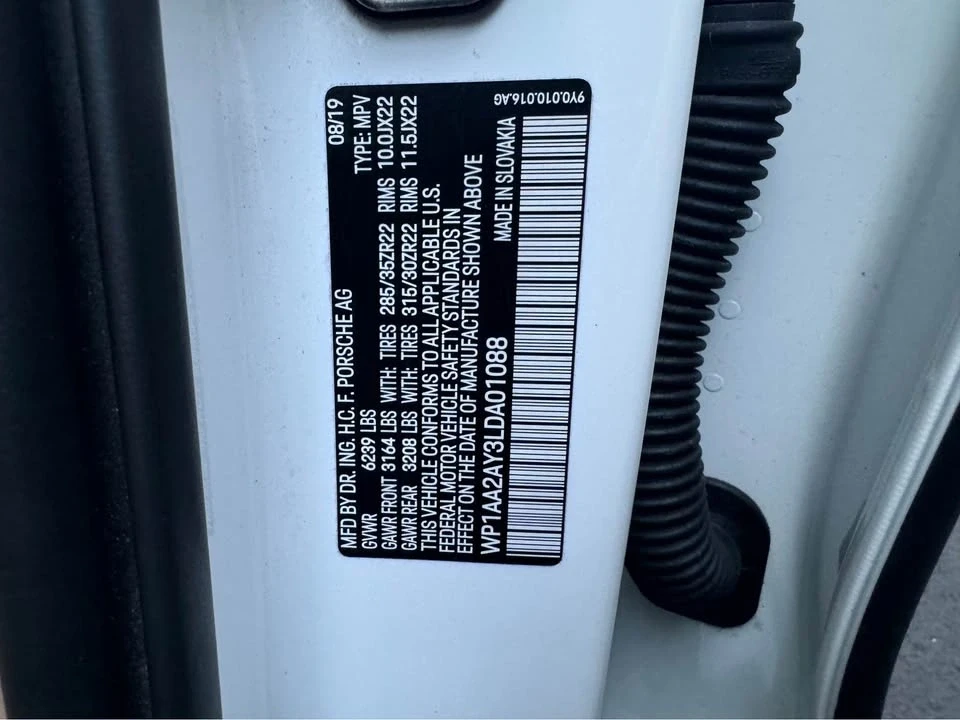 2020 Porsche 9Y0/9Y3 Cayenne - Image 21 of 21