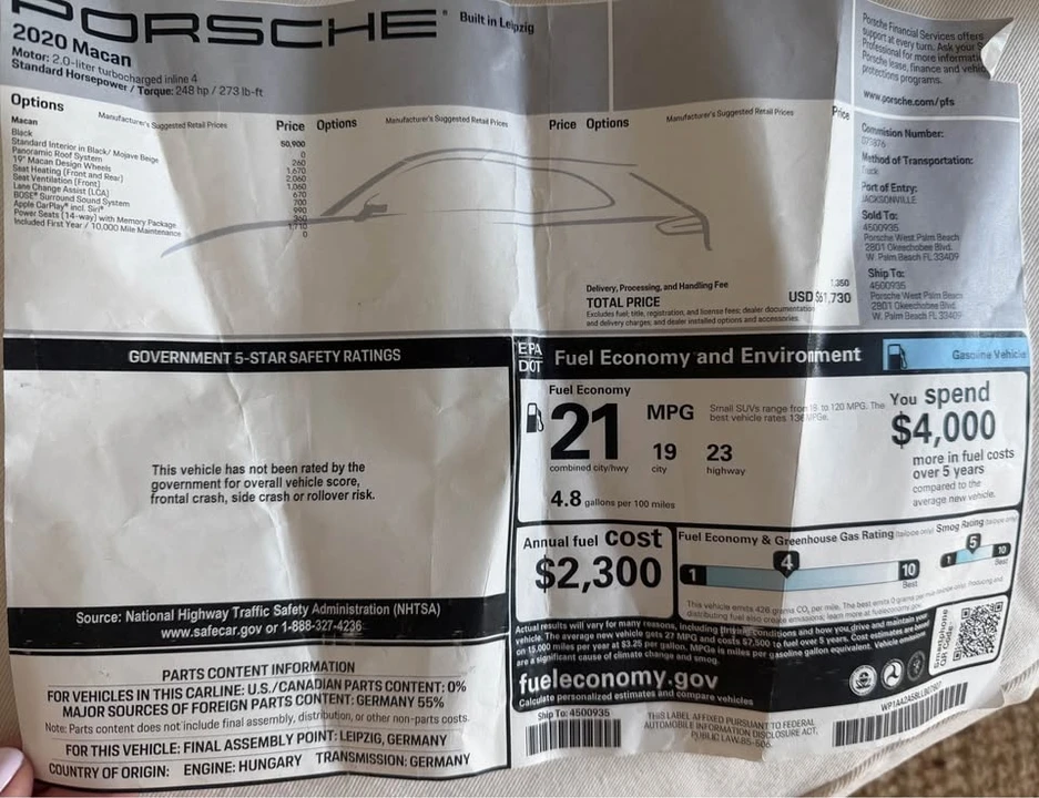 2020 Porsche Macan - Image 15 of 15