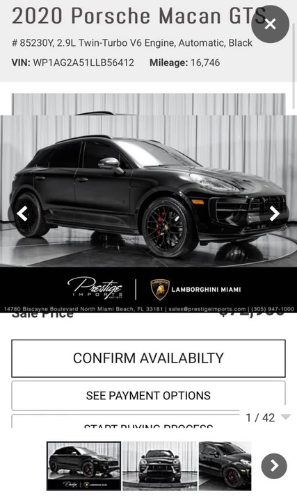 2020 Porsche Macan GTS - Image 19 of 19
