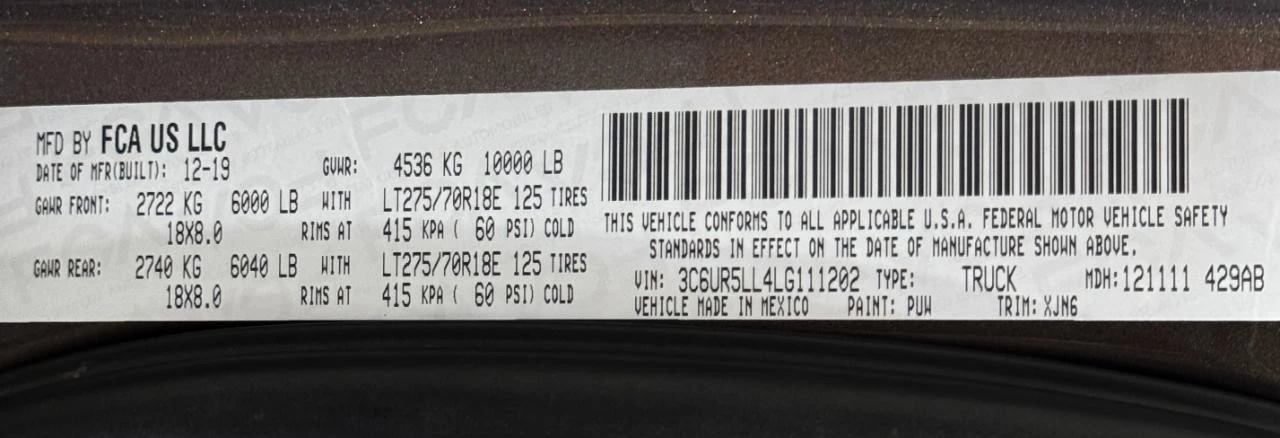 2020 Ram 2500 - Image 28 of 30