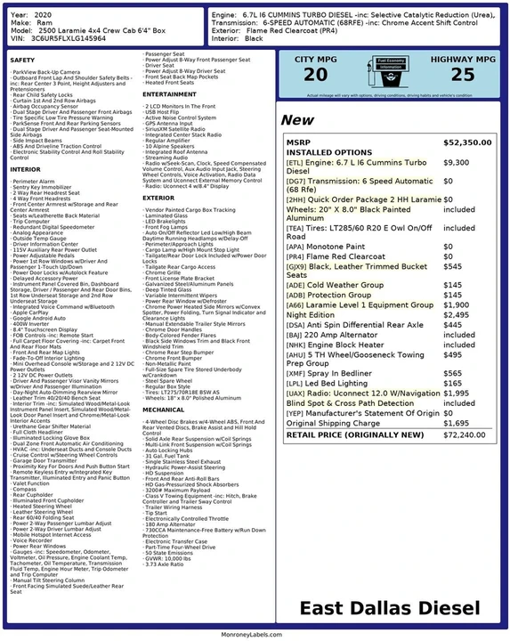 2020 Ram 2500 - Image 4 of 21