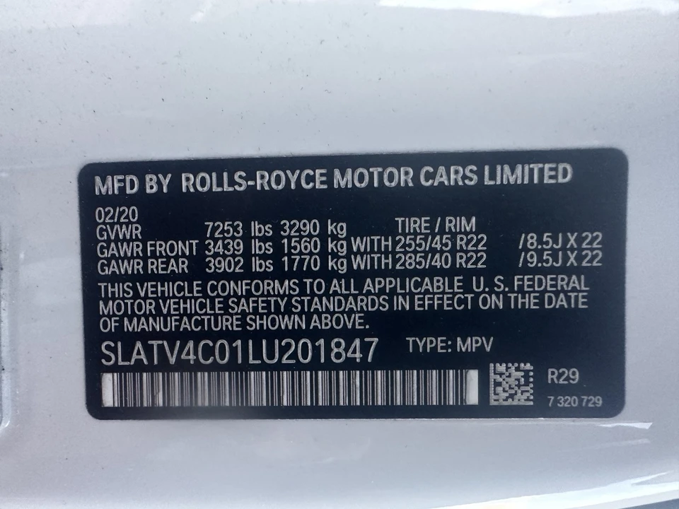 2020 Rolls-Royce Cullinan - Image 11 of 19