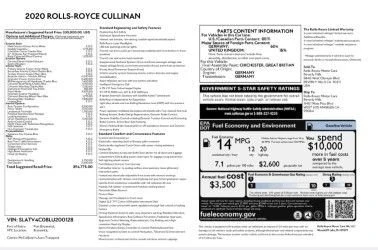 2020 Rolls-Royce Cullinan - Image 16 of 16