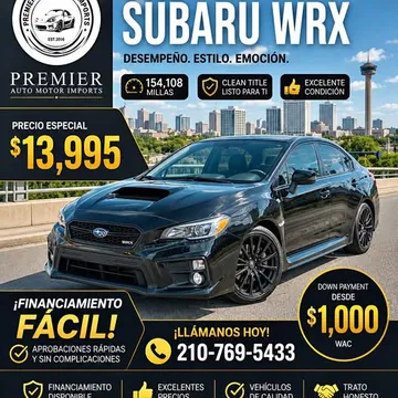2020 Subaru WRX