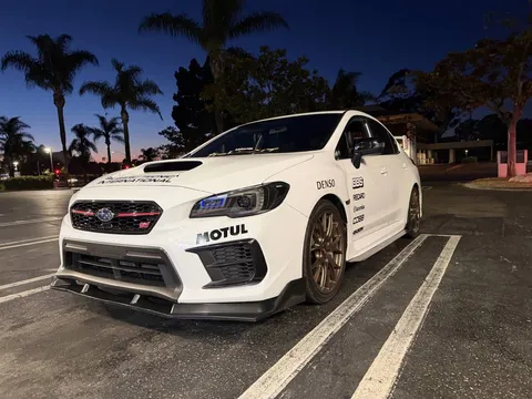 2020 Subaru WRX STI Series.White