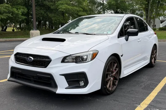 2020 Subaru WRX Series.White