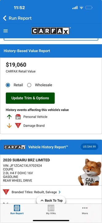 2020 Subaru BRZ 1st Gen - Image 10 of 11