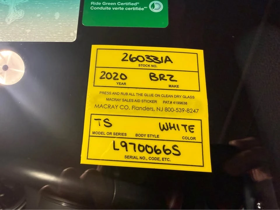 2020 Subaru BRZ 1st Gen - Image 8 of 8