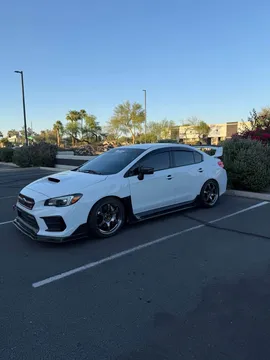 2020 Subaru WRX STI Series.White