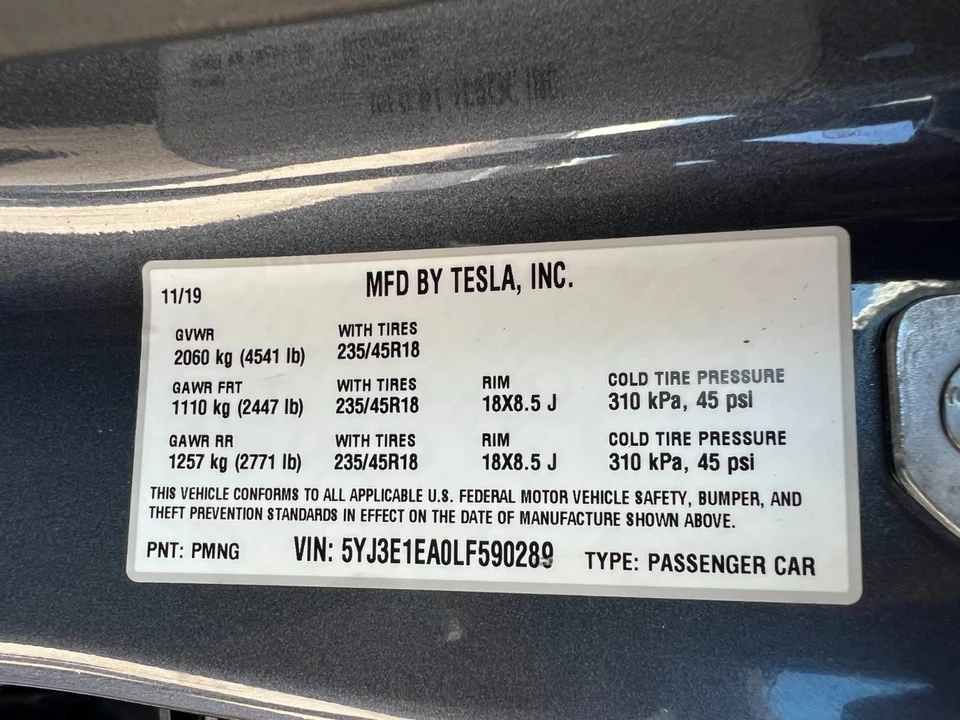 2020 Tesla Model 3 - Image 11 of 21