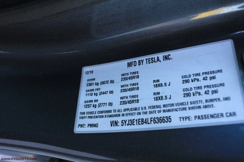 2020 Tesla Model 3 - Image 21 of 21