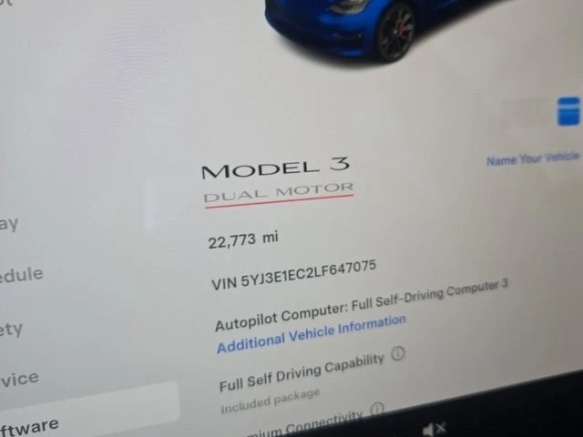 2020 Tesla Model 3 Performance - Image 8 of 8