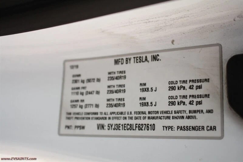 2020 Tesla Model 3 Performance - Image 21 of 21