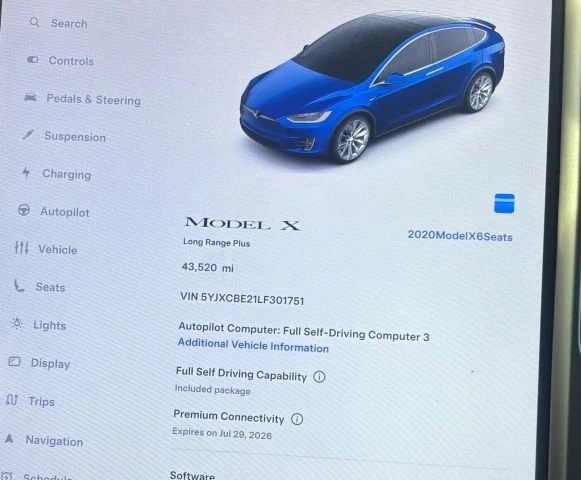 2020 Tesla Model X - Image 10 of 15