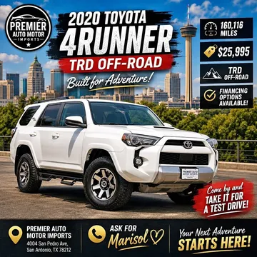 2020 Toyota 4Runner TRD Off-Road
