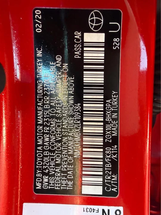 2020 Toyota C-HR - Image 16 of 20